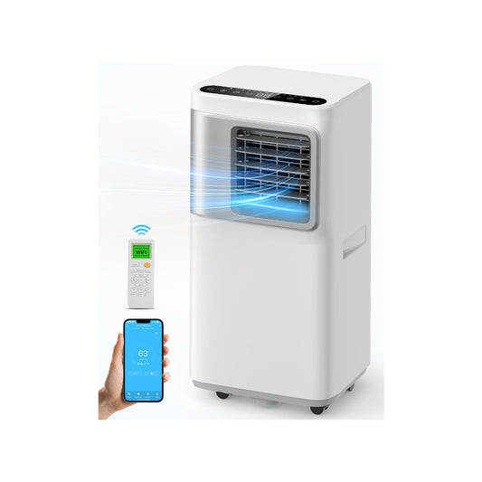 16000 BTU Portable Air Conditioners for Large Room up to 730 sq.ft 5-in-1 Smart AC Unit with WiFi APP/Remote Control, Fast Cooling