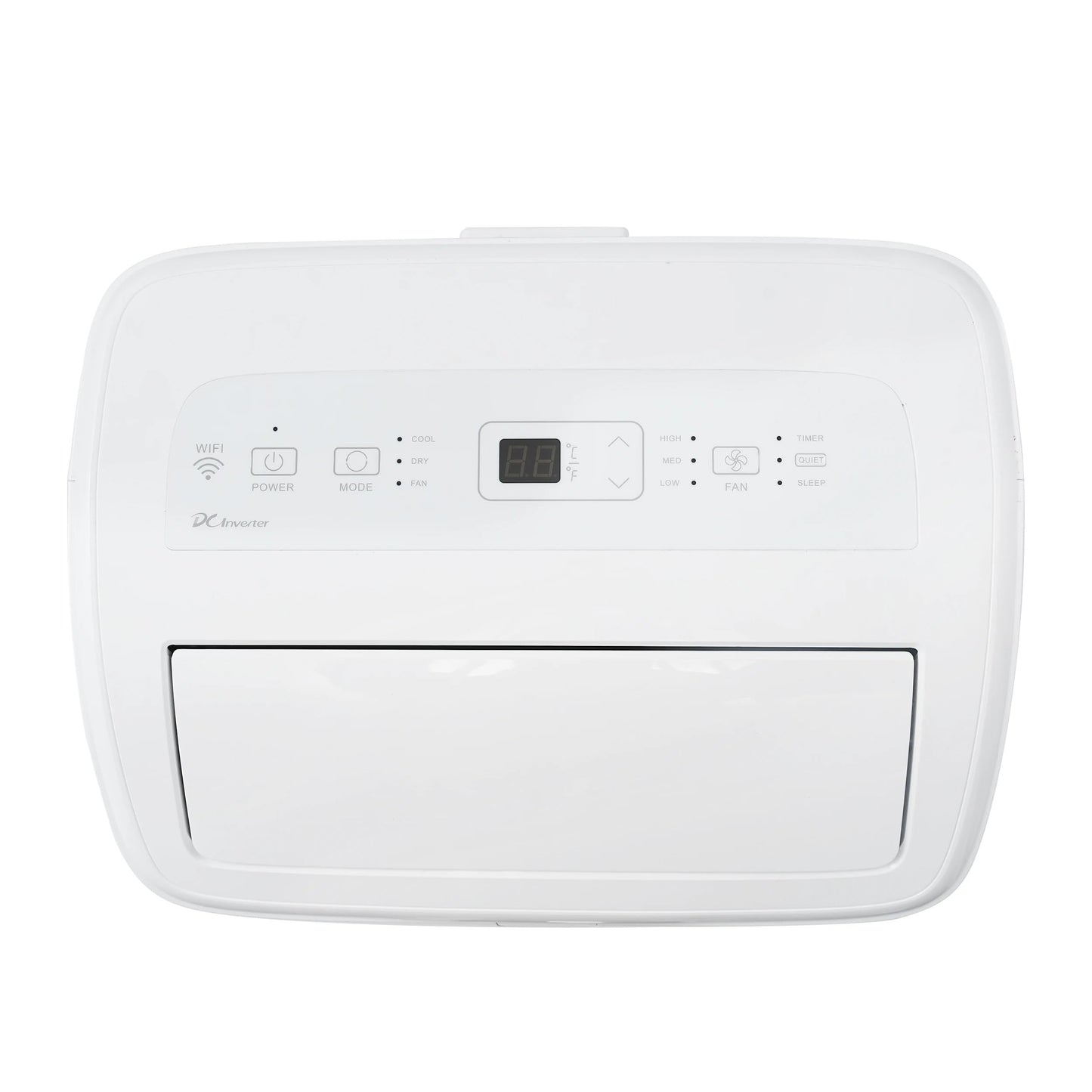 Hisense 8,000 BTU Portable Air Conditioner with Dual Hose & Inverter, 350 Sq Ft, Wi-Fi, ConnectLife App for Google and Alexa