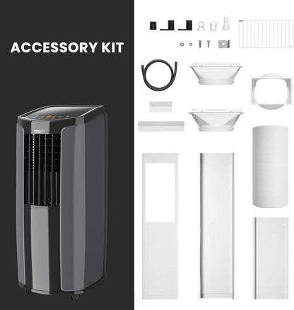TOSOT 10,200BTU (6,200 BTU SACC) Portable Air Conditioner, Smart Wifi Control, AC Unit with Dehumidifier, Fan